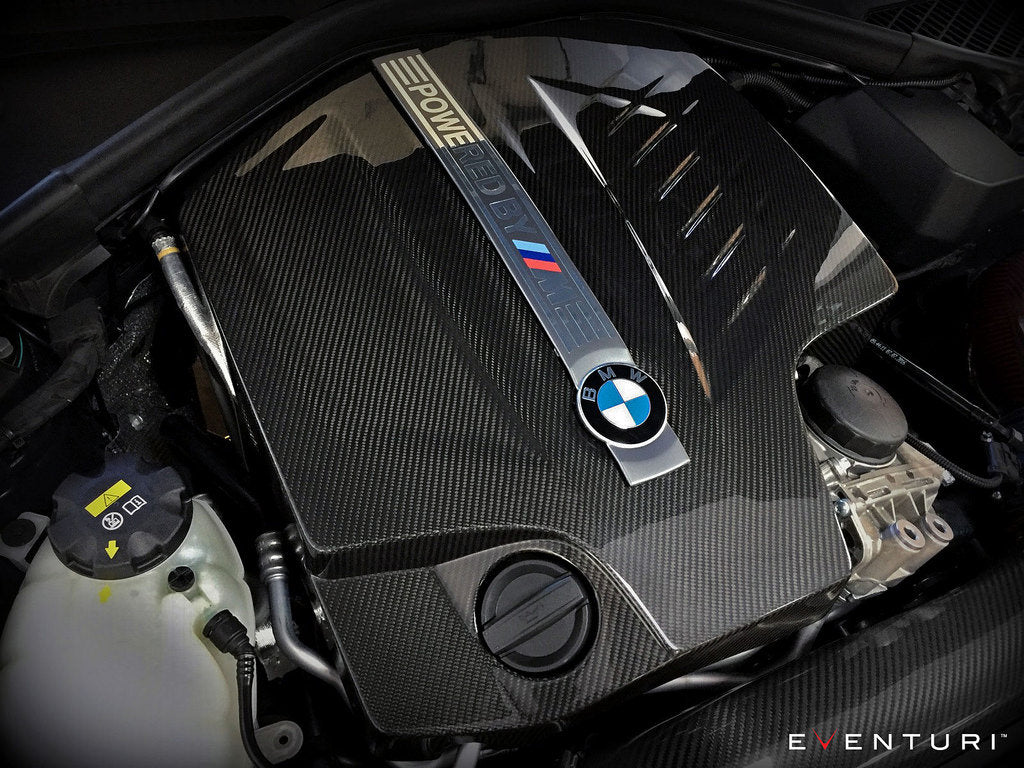 Eventuri Carbon Fiber Engine Cover - BMW M2 (F87; Pre-LCI w/ N55 Engine) 2016-2018