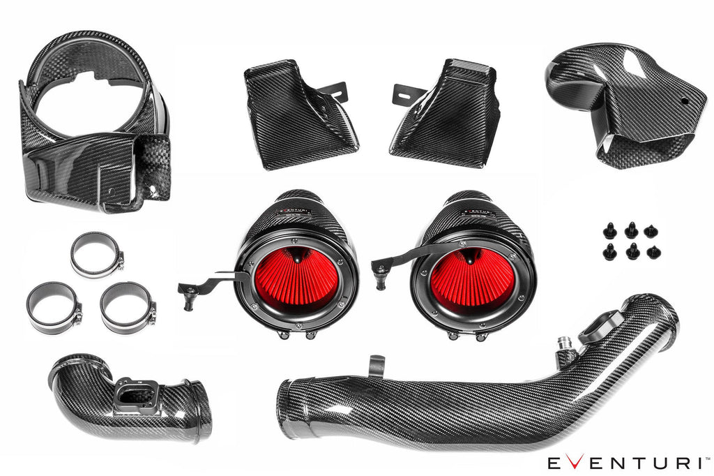 Eventuri Gloss Carbon Fiber Intake System V2 - BMW M3/M4 (F8x) 2015-2020