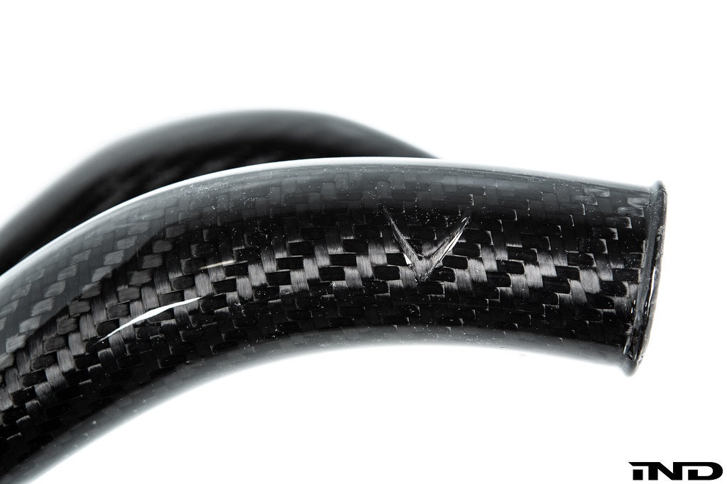 Eventuri Gloss Carbon Fiber Charge Pipe Set - BMW M2 Competition & CS / M3 & M4 (F8x) 2015-2021