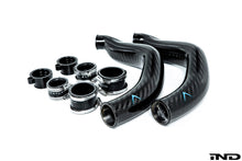 Load image into Gallery viewer, Eventuri Gloss Carbon Fiber Charge Pipe Set - BMW M2 Competition &amp; CS / M3 &amp; M4 (F8x) 2015-2021