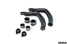 Load image into Gallery viewer, Eventuri Gloss Carbon Fiber Charge Pipe Set - BMW M2 Competition &amp; CS / M3 &amp; M4 (F8x) 2015-2021