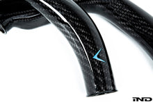 Load image into Gallery viewer, Eventuri Gloss Carbon Fiber Charge Pipe Set - BMW M2 Competition &amp; CS / M3 &amp; M4 (F8x) 2015-2021