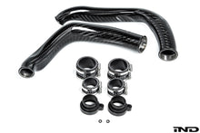 Load image into Gallery viewer, Eventuri Gloss Carbon Fiber Charge Pipe Set - BMW M2 Competition &amp; CS / M3 &amp; M4 (F8x) 2015-2021