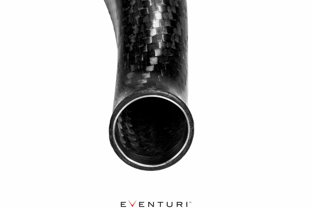 Eventuri Matte Carbon Fiber Charge Pipe Set - BMW M2 Competition & CS / M3 & M4 (F8x) 2015-2021