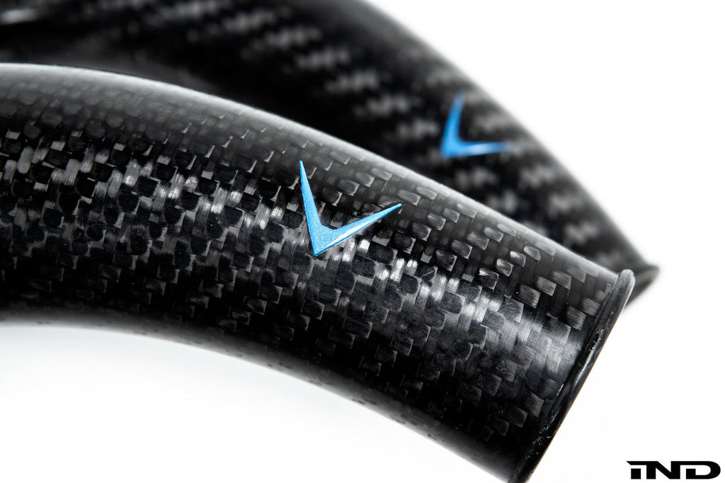 Eventuri Matte Carbon Fiber Charge Pipe Set - BMW M2 Competition & CS / M3 & M4 (F8x) 2015-2021