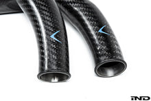 Load image into Gallery viewer, Eventuri Matte Carbon Fiber Charge Pipe Set - BMW M2 Competition &amp; CS / M3 &amp; M4 (F8x) 2015-2021