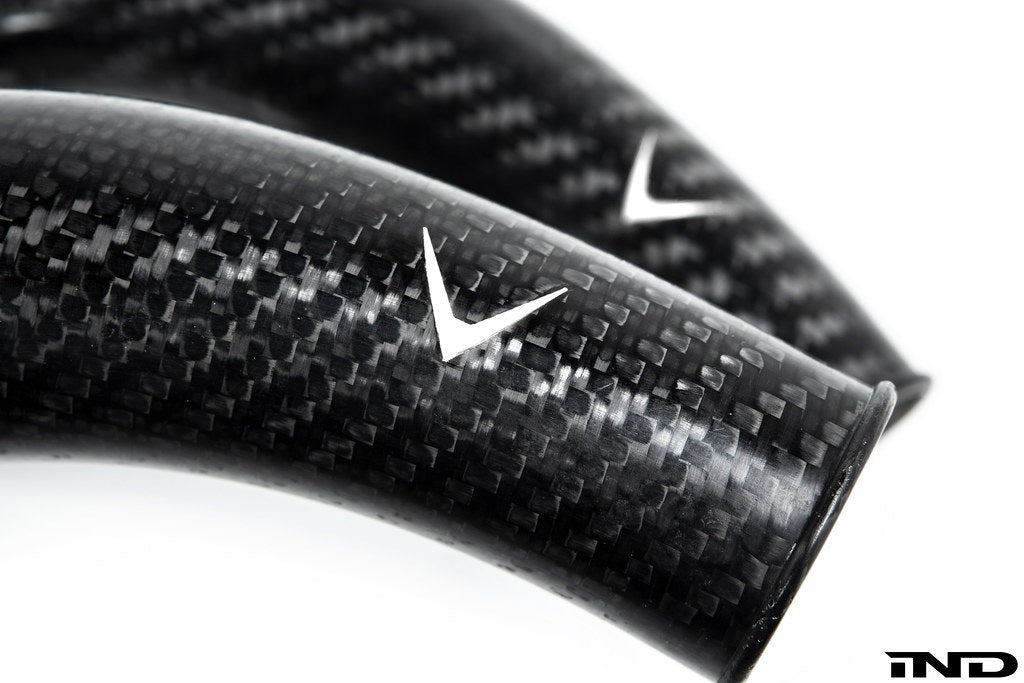 Eventuri Matte Carbon Fiber Charge Pipe Set - BMW M2 Competition & CS / M3 & M4 (F8x) 2015-2021