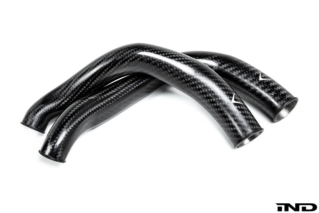 Eventuri Matte Carbon Fiber Charge Pipe Set - BMW M2 Competition & CS / M3 & M4 (F8x) 2015-2021