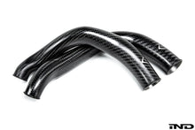 Load image into Gallery viewer, Eventuri Matte Carbon Fiber Charge Pipe Set - BMW M2 Competition &amp; CS / M3 &amp; M4 (F8x) 2015-2021