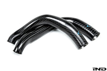 Load image into Gallery viewer, Eventuri Matte Carbon Fiber Charge Pipe Set - BMW M2 Competition &amp; CS / M3 &amp; M4 (F8x) 2015-2021