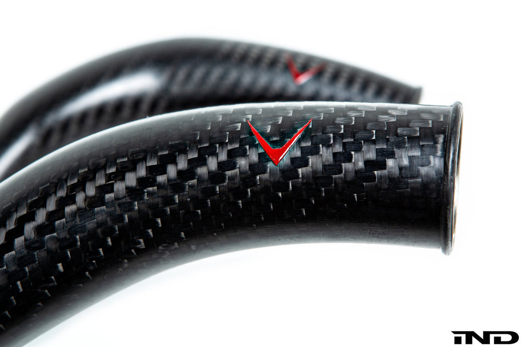 Eventuri Matte Carbon Fiber Charge Pipe Set - BMW M2 Competition & CS / M3 & M4 (F8x) 2015-2021