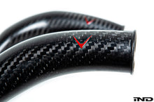 Load image into Gallery viewer, Eventuri Matte Carbon Fiber Charge Pipe Set - BMW M2 Competition &amp; CS / M3 &amp; M4 (F8x) 2015-2021