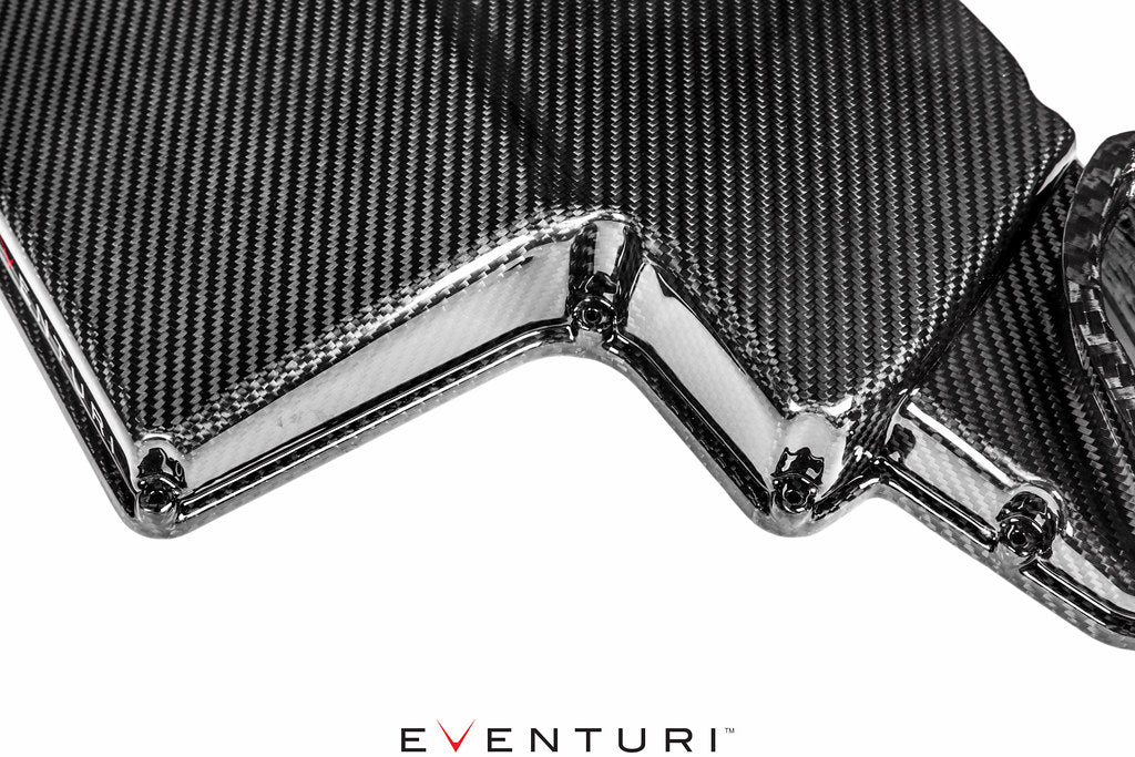 Eventuri Gloss Carbon Fiber Airbox Lid - BMW M3 (E9x) 2008-2013