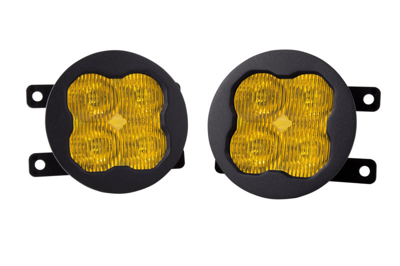 Diode Dynamics SS3 LED Pod Max Type A Led Fog Light Kit [Yellow SAE Fog] - Multiple Fitments