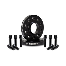 Load image into Gallery viewer, Mishimoto 20mm Black Wheel Spacers [5x112 - 66.5 - M14] - BMW Fitments