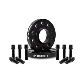 Mishimoto 20mm Black Wheel Spacers [5x112 - 66.5 - M14] - BMW Fitments