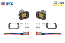 Load image into Gallery viewer, Diode Dynamics SSC1 Yellow Flood Sport Flush Mount ABL LED Pod (Pair) - Universal Fitment