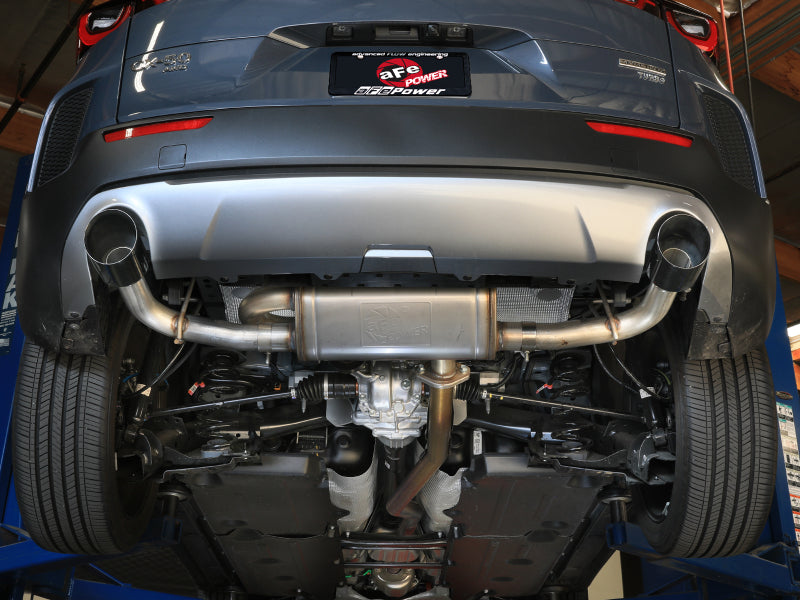 aFe Takeda 2.5in 304 SS Axle-Back Exhaust System w/ Black Tips - Mazda CX-50 2023+