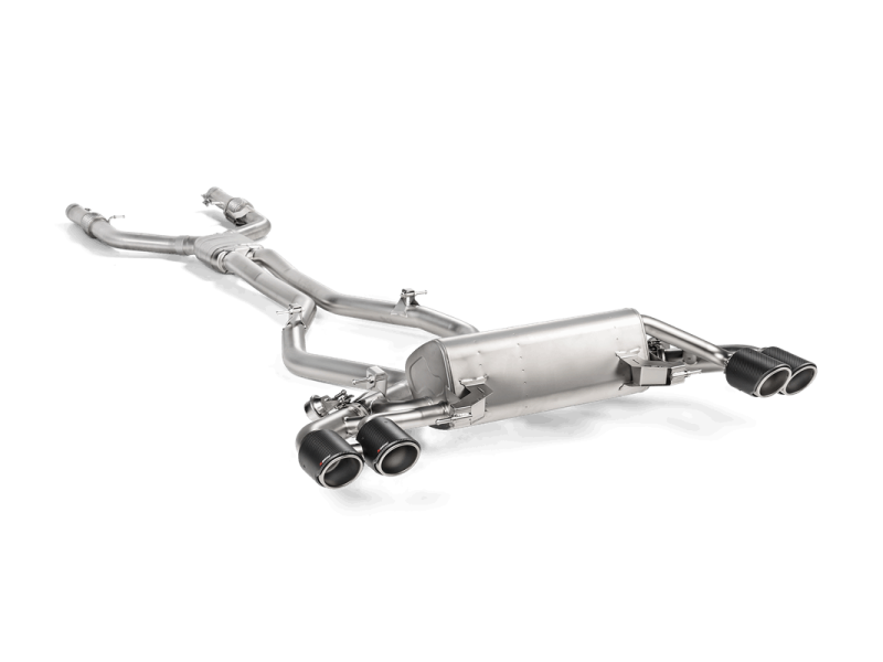 Akrapovic Titanium Evolution Link Pipe Set - Alfa Romeo Giulia Quadrifoglio (952) 2017-2020