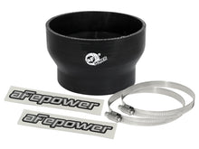 Load image into Gallery viewer, afe Magnum FORCE Intake Coupling Kit (4-1/3 IN ID to 3-1/2 IN ID x 2-3/4 IN L) Black Straight Coupler - Universal