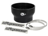 afe Magnum FORCE Intake Coupling Kit (4-1/3 IN ID to 3-1/2 IN ID x 2-3/4 IN L) Black Straight Coupler - Universal