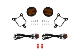 Diode Dynamics SS3 Yellow SAE Max Type Y Fog Light Kit - Multiple Fitments