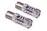 Diode Dynamics 1156 XP80 Tail Light LED Bulbs [Red; Pair] - Universal