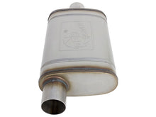 Load image into Gallery viewer, aFe MACH Force-Xp 2-1/2&quot; 409 Stainless Oval Body Steel Muffler - Universal