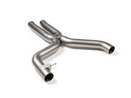 Akrapovic Titanium Evolution Short Link pipe w/o Resonator - BMW M2 (G87) 2023+, M3 (G80) / M4 (G82) 2021+