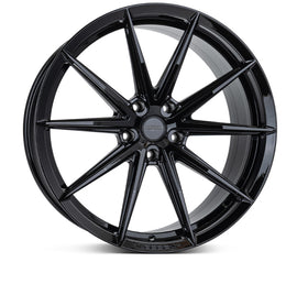 Vossen HFX-2 Hybrid Forged X Deep Gloss Black Wheel - 5x130 22x10.5 +20