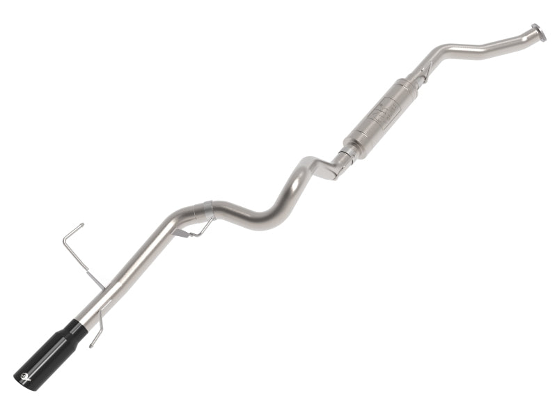 aFe Vulcan Series 3" Stainless Steel Exhaust System w/ Black Tip - Toyota Land Cruiser 3.3L TD (J300) 2022-2026