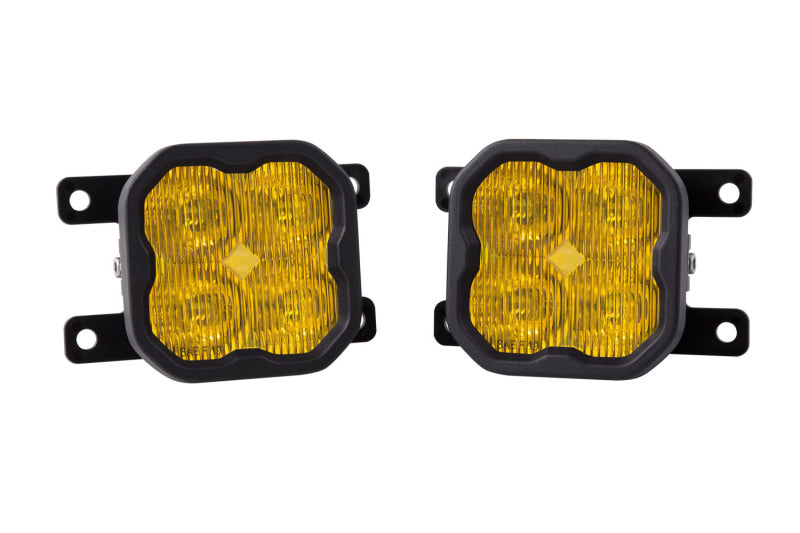 Diode Dynamics SS3 Yellow SAE Sport Type AS Fog Light Kit - Multiple Fitments