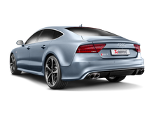 Load image into Gallery viewer, Akrapovic Titanium Evolution Line Cat Back w/ Carbon Tips - Audi RS7 Sportback (C7) 2014-2018