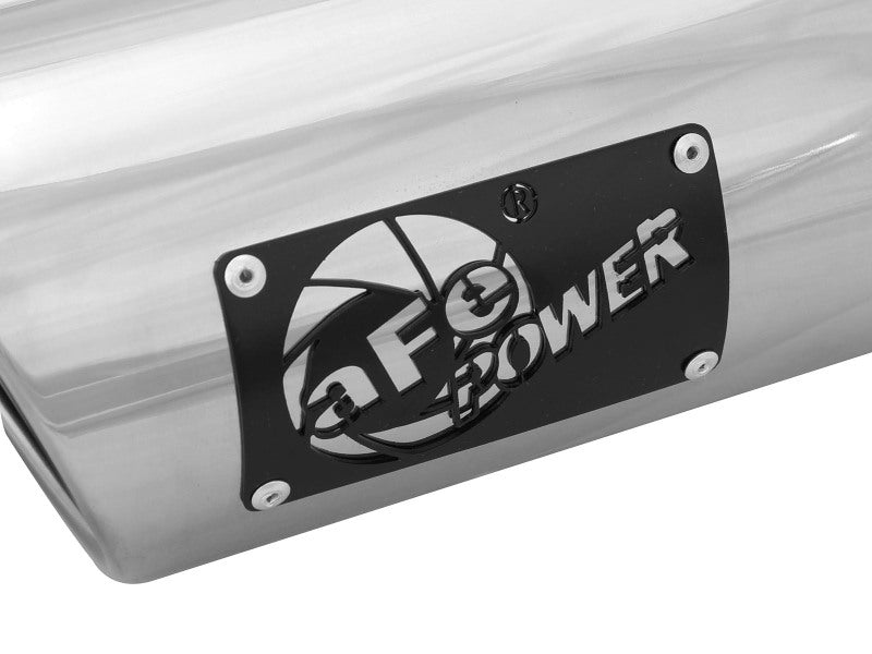 aFe MACH Force-Xp 409 Stainless Steel Clamp-on Polished Exhaust Tip (Left) - Universal