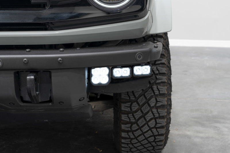 Diode Dynamics Stage Series White Pro Fog Pocket Kit - Ford Bronco 2021-2025