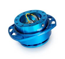 Load image into Gallery viewer, NRG Quick Release Kit Gen 257 - Blue Body / Blue Cutout Ring
