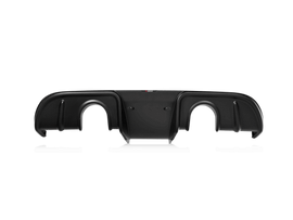 Akrapovic Matte Carbon Fiber Rear Diffuser - Porsche Cayman GT4 / Spyder (718) 2020-2023
