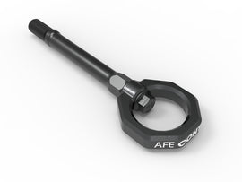 aFe CONTROL Front Tow Hook Gray - Chevrolet Corvette (C8) 6.2L 2020-2025