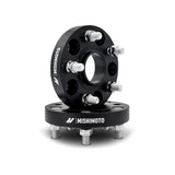Mishimoto Black 25mm Wheel Spacers [5x120 - 64.1 CB - M14 x1.5] - Acura / Honda / Tesla