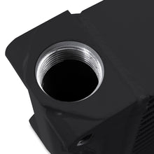 Load image into Gallery viewer, Mishimoto Heavy-Duty Oil Cooler - 10in. Opposite-Side Outlets - Black