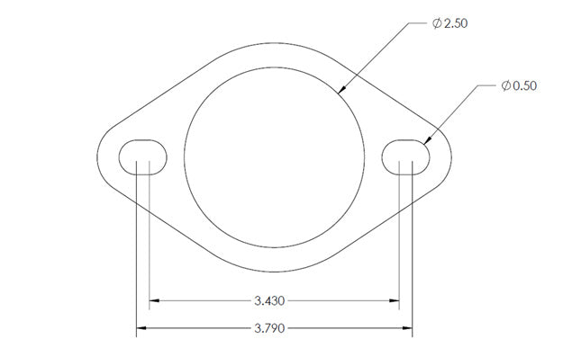 Grimmspeed 2.25" / 2.5" Universal Exhaust Gasket