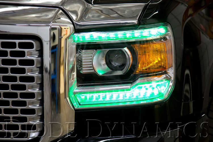 Diode Dynamics RGBW™ Multicolor DRL LED Boards - GMC Sierra 2014-2019