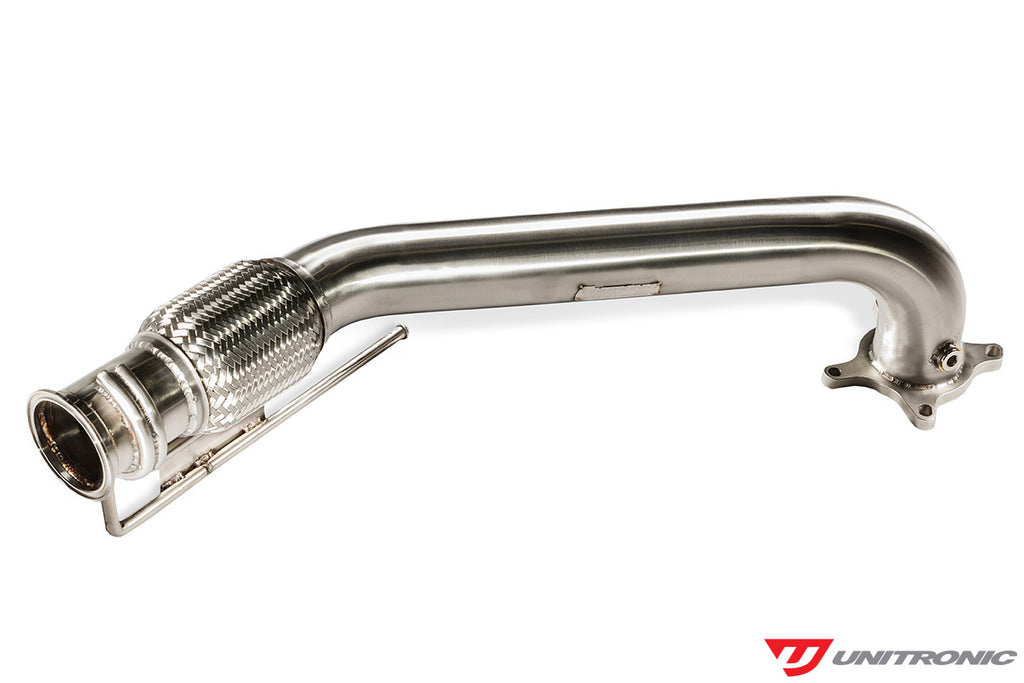 Unitronic 3" Catted Downpipe - Audi A3 & A4 / Volkswagen Golf R 2.0 TFSI /TSI (AWD) 2012-2013