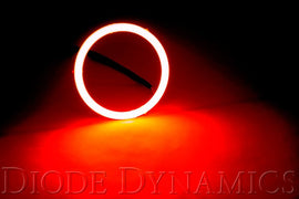 Diode Dynamics HD LED 80mm Red Halo Kit (Pair) - Universal