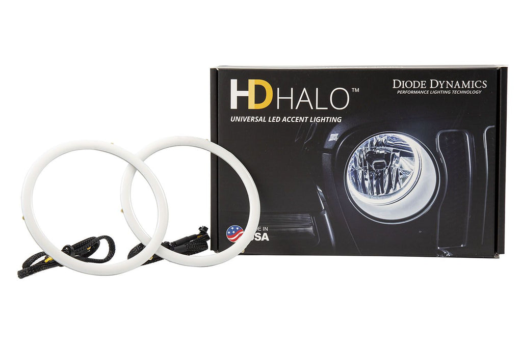 Diode Dynamics HD LED 110mm Switchback Halo Kit (Pair) - Universal