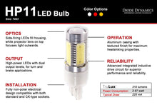 Load image into Gallery viewer, Diode Dynamics 7440/7443 HP11 LED Amber Bulb Pair - Universal
