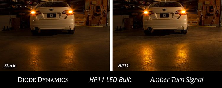 Diode Dynamics 7440/7443 HP11 Amber Turn Signal LED Bulb (Single) - Universal Fitment