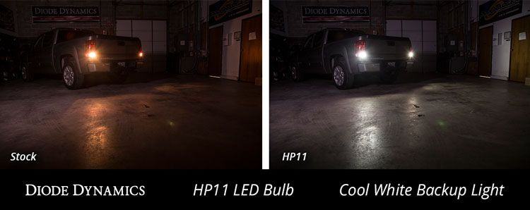 Diode Dynamics 3157 HP11 Cool White Backup LED Bulbs (Single) - Chevrolet Volt 2011-2015 & Ford Mustang 2015-2023