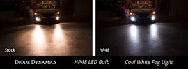 Diode Dynamics 9005 HP48 Cool White LED Bulbs (Pair) - Nissan 240SX 1995-1998