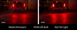 Diode Dynamics 1157 HP48 Turn Signal LED Bulbs [Red; Pair] - Universal